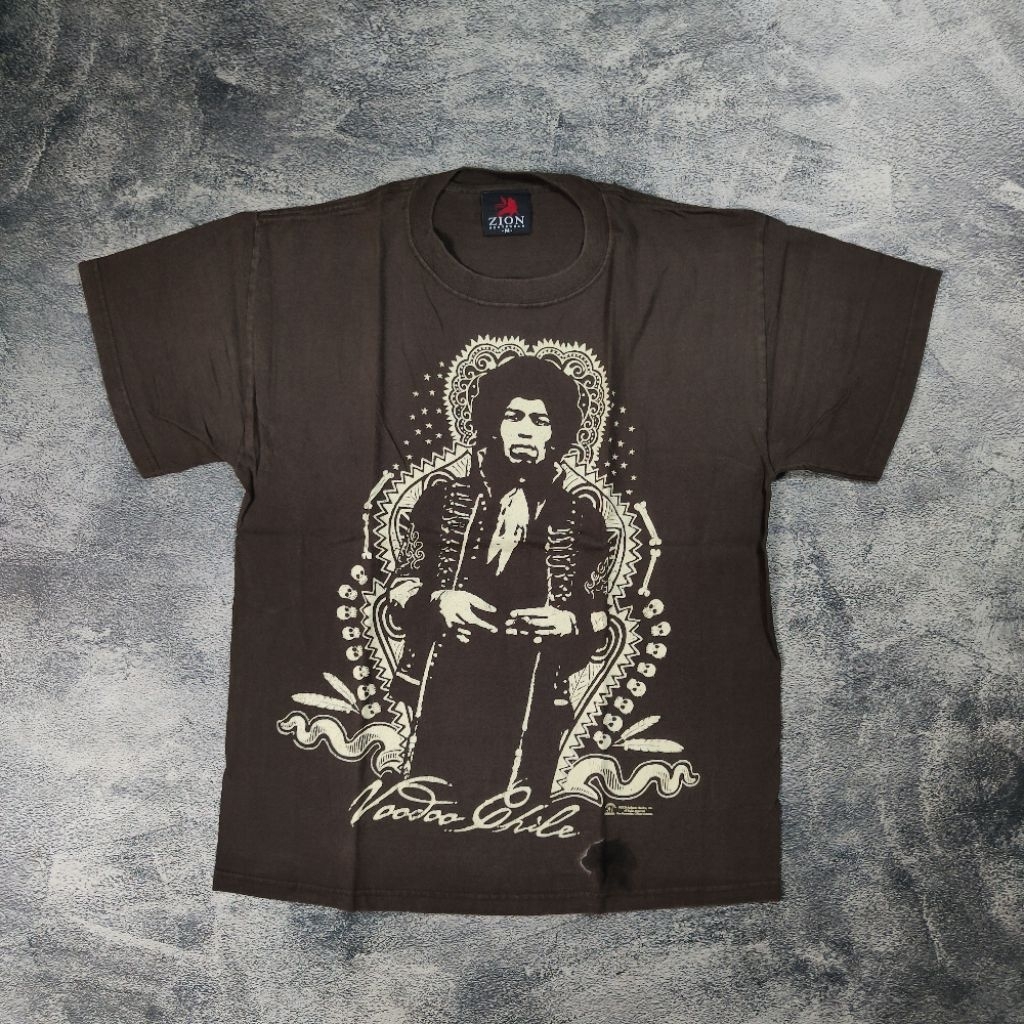 Jimi Hendrix Voodo Child Zion 2006 เสื้อยืด