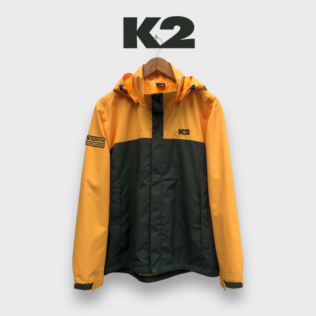 Original K2 Technical Outdoor Size L เสื้อแจ็คเก็ตกันน้ําระบายอากาศ