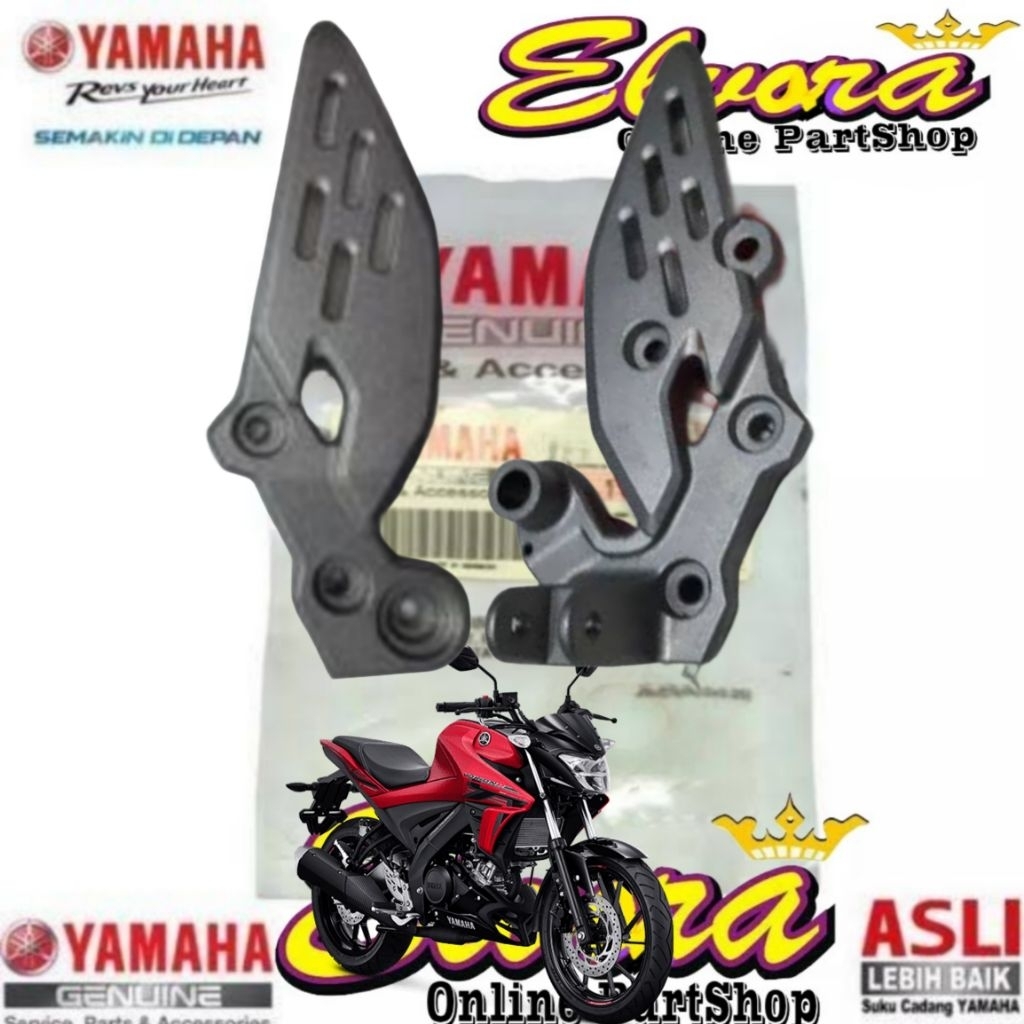 ตัวยึดเท้าด้านหน้าขวาและซ้ายสําหรับ yamaha Vixion R Original BT3-F7452-00 BT3-F7462-00