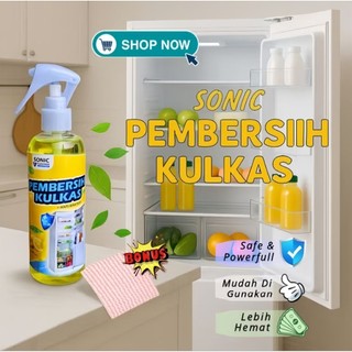 SONIC Pembersih Kulkas Netto 250ml  / Cairan Pembersih Serbaguna, Kulkas, magicom, Kompor, Peralatan Dapur Dll