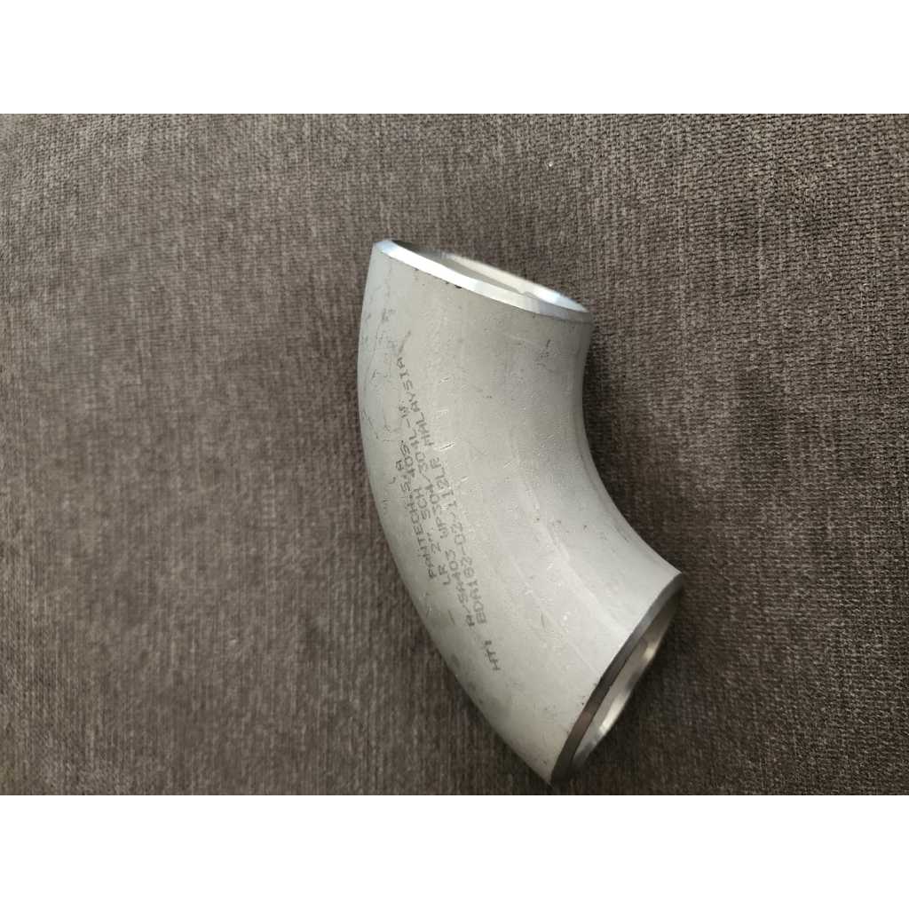 FITTING STAINLESS ELBOW STAINLESS 90 DEGREE 2 นิ้ว SCH 40 SS304 / KNEE STAINLESS WELD90 DEGREE SS304