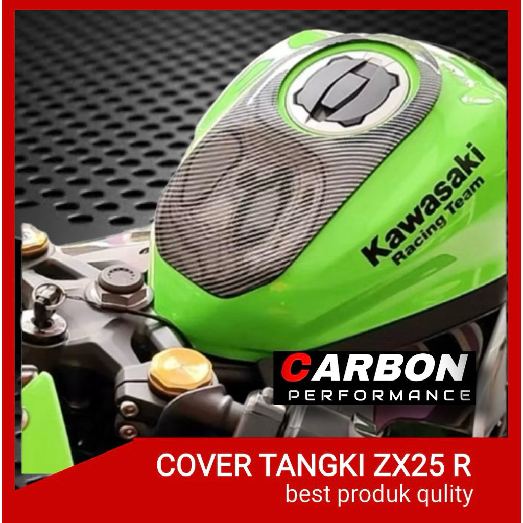 Tankpad zx25r ตัวป้องกันถัง zx25r แผ่นรองถังน้ํามันคาร์บอน zx25r body zx25r คาร์บอน