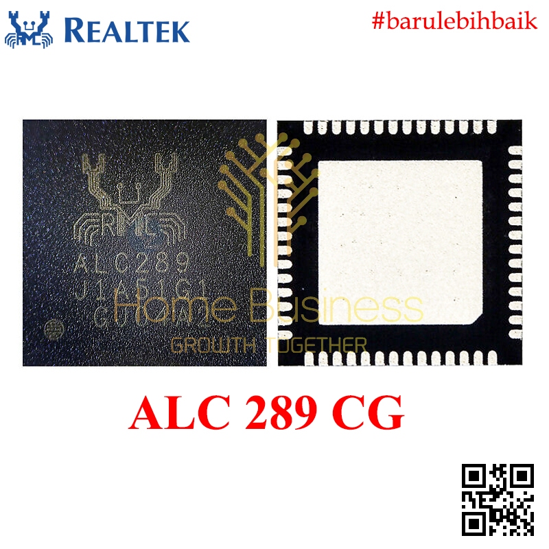 REALTEK ALC289-CG ALC289 ALC 289CG ALC 289 CG HD Audio Codec