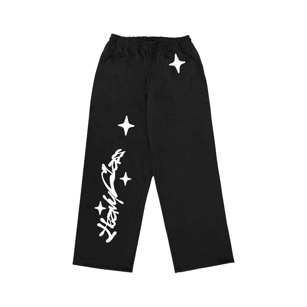 กางเกง Baggy - Heavyclass - กางเกงวอร์ม 300GSM - Blink Star