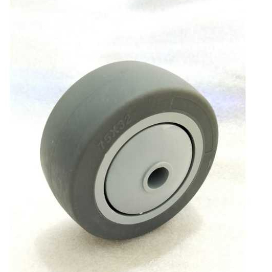 3 นิ้ว TPR ล้อไต้หวันล้อยางสีเทาเท่านั้น/WO/3 นิ้ว