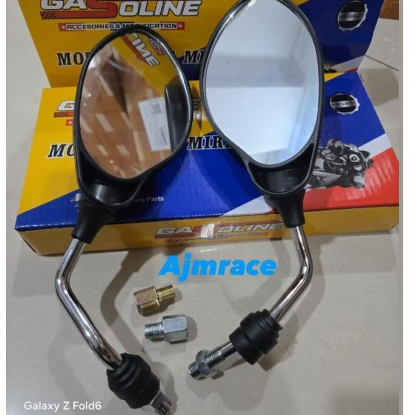 กระจก Yamaha X1 ก้าน chome สําหรับ Honda และ Yamaha Honda vario pcx Beat new Beat old 125 motors.Z N