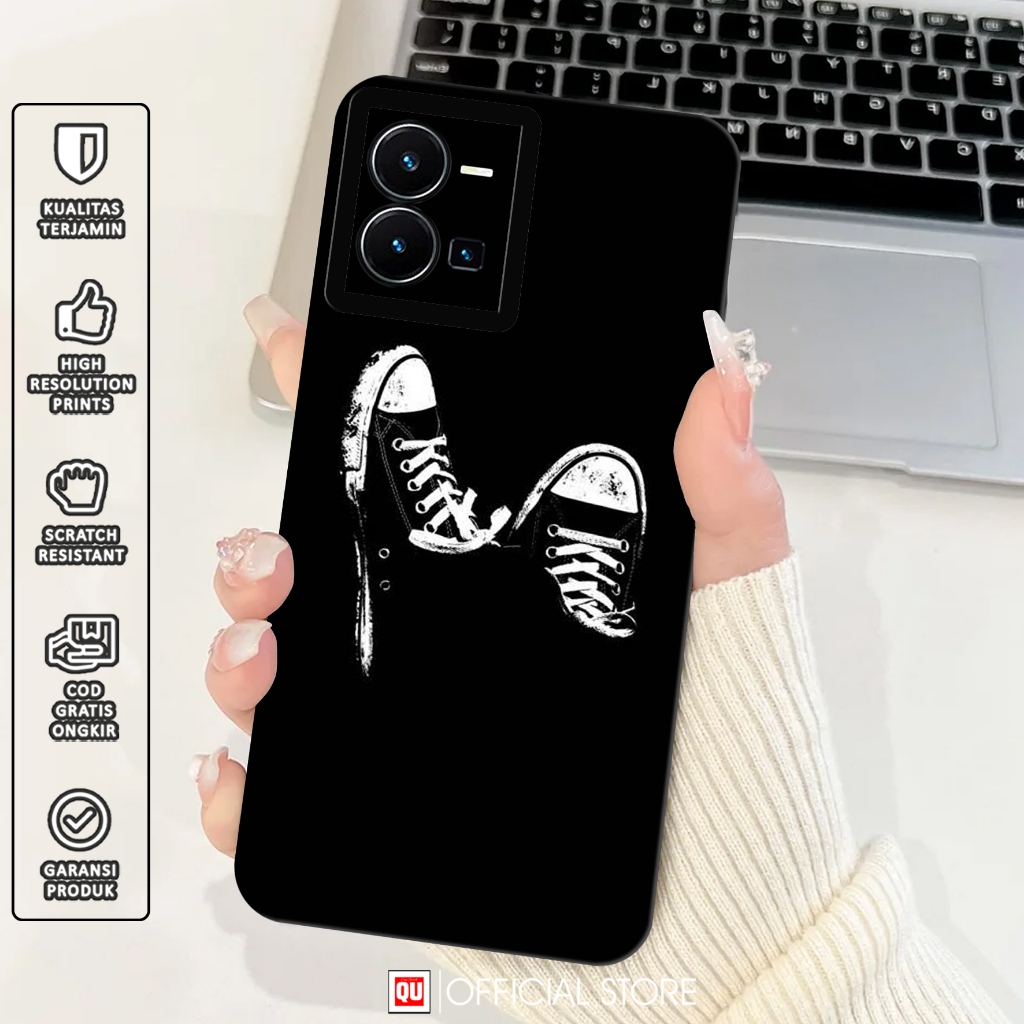 HP [ BLCK ] เคสล่าสุดสําหรับ VIVO Y35 - เคสอ่อนระดับพรีเมียมสําหรับ VIVO Y35 - เคสโทรศัพท์มือถือ - ซ