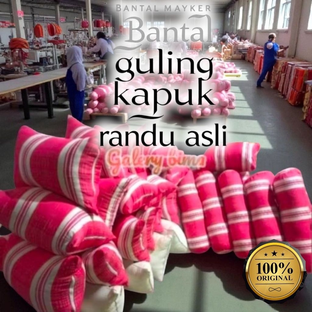 RANDU KAPUK PILLOW ดั้งเดิม 100% | PILLOW WITH ANY MIXTURES_FULL SOLID CONTENT