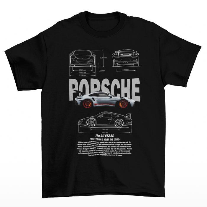 เสื้อยืด Tomoshinc Automotive Series - Porsche The 911 GT3 RS