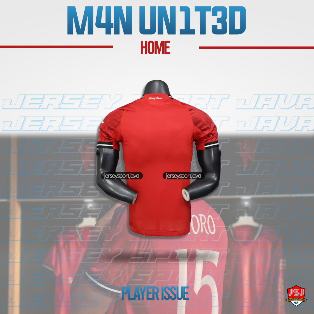 PLAYER ISSUE JERSEY เสื้อฟุตบอลผู้ชาย M4N UN1T3D HOME 2025 2026 PLAYER VERSION - BEST HIGT QUALITY