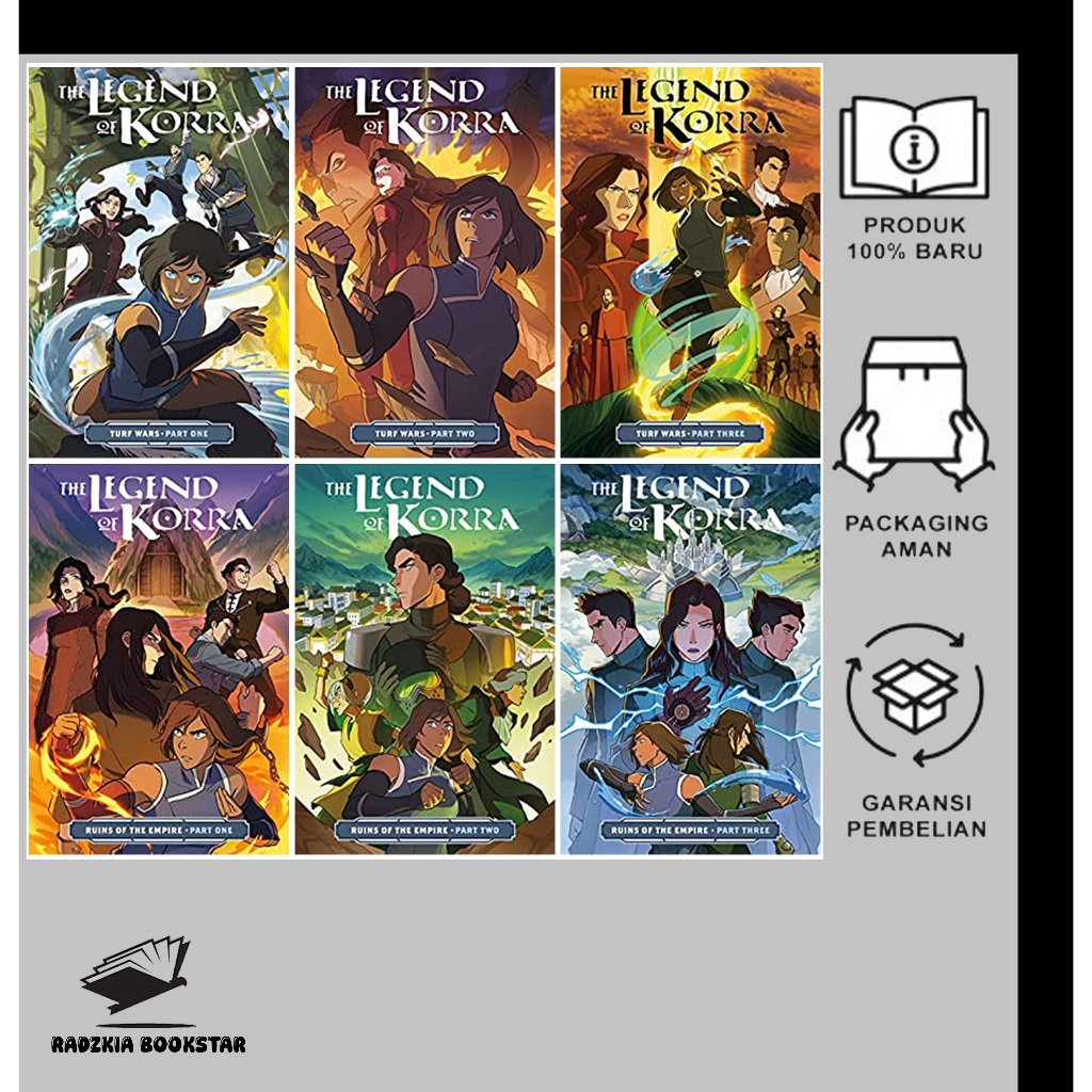 The Legend of Korra (ชุด 7 เล่ม) - MangaToon - TURF WARS 3