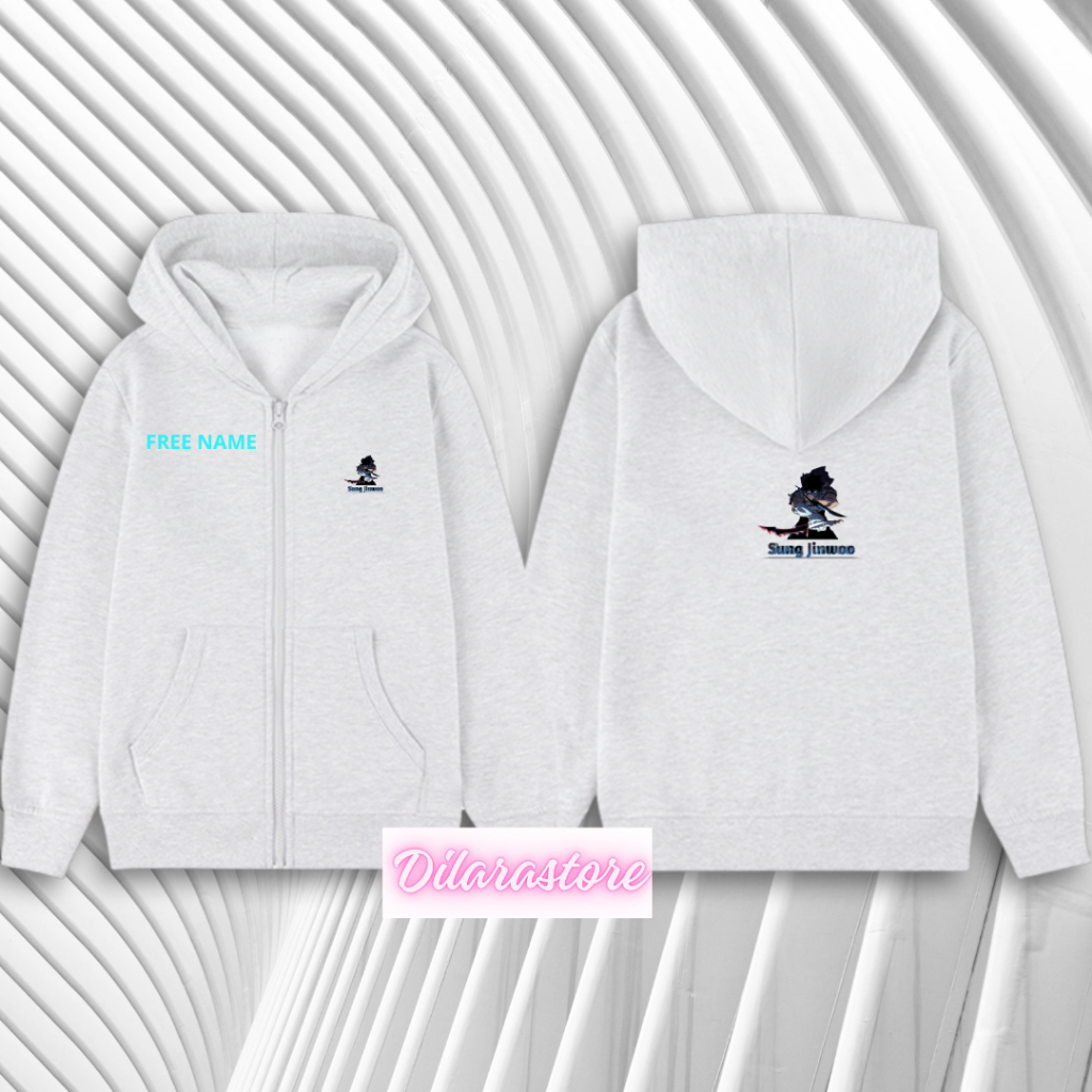 เสื้อแจ็คเก็ตเด็ก Sung jinwoo hudi สําหรับเด็กอายุ 4-12 ปี