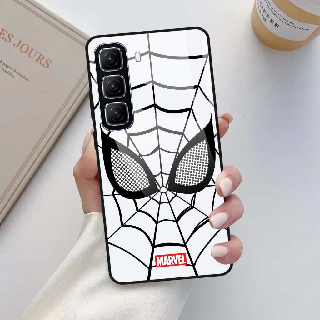 [AR34] เคสสําหรับ Infinix Hot 60i Hot 60 Pro Plus (ประเภทอื่นแชท Admin) - Softcase Glass สําหรับ Inf