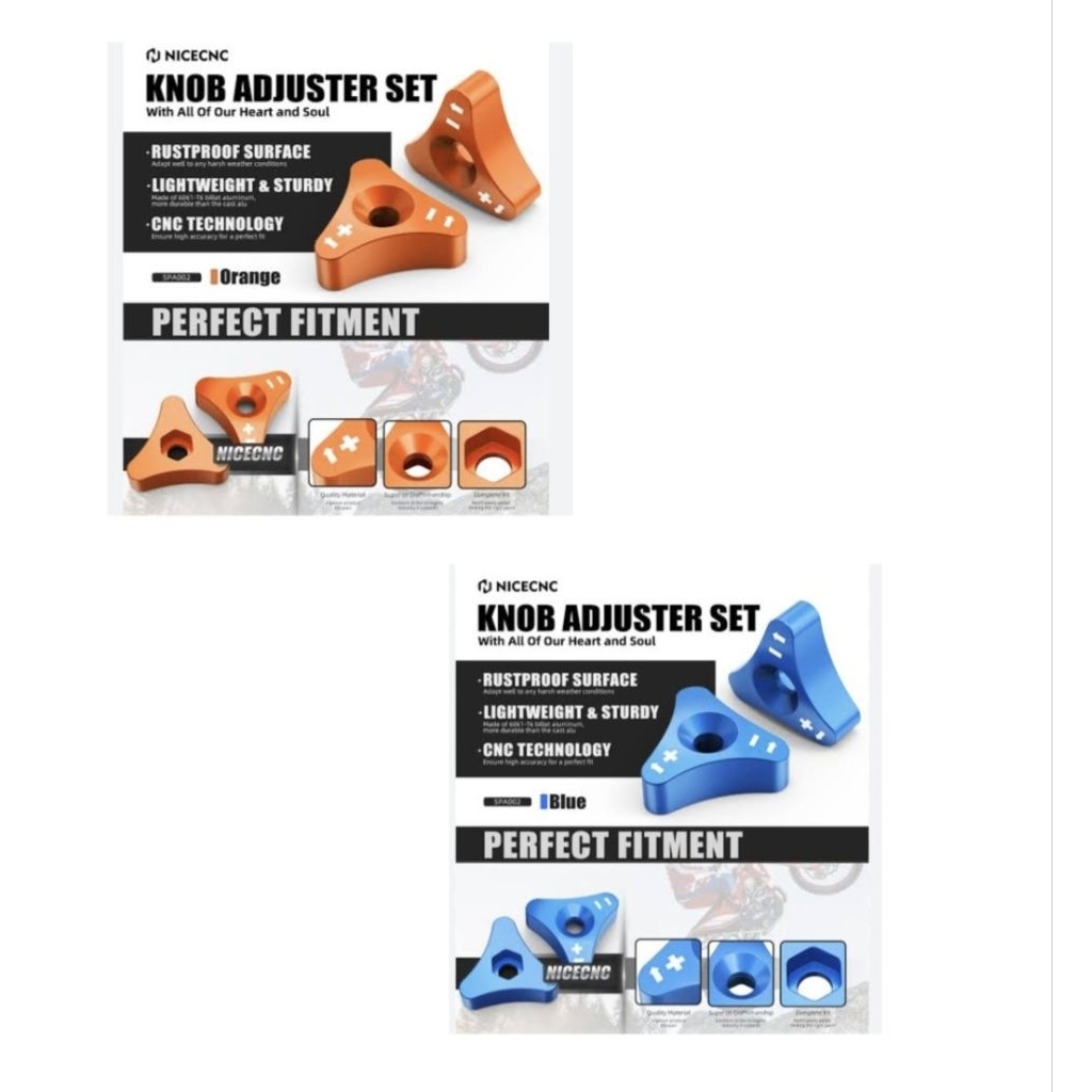 ชุดปรับลูกบิด USD WP 48 mm KTM / Husaberg / แก๊สแก๊ส / Husqvarna NiceCNC