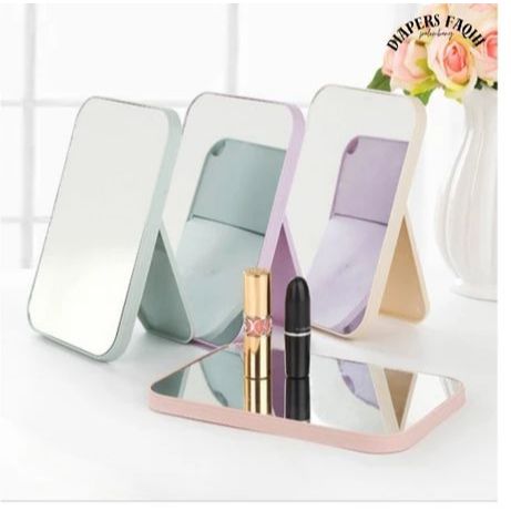 FOLDING MIRROR PORTABLE / STANDING BEAUTY MIRROR SITTING MIRROR FOR MAKEUP FACE