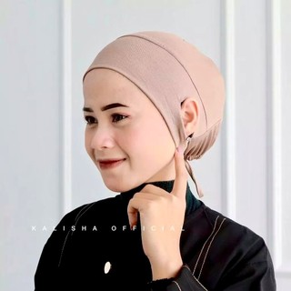ciput anti budeg lubang telinga tali karet belakang Jersey premium