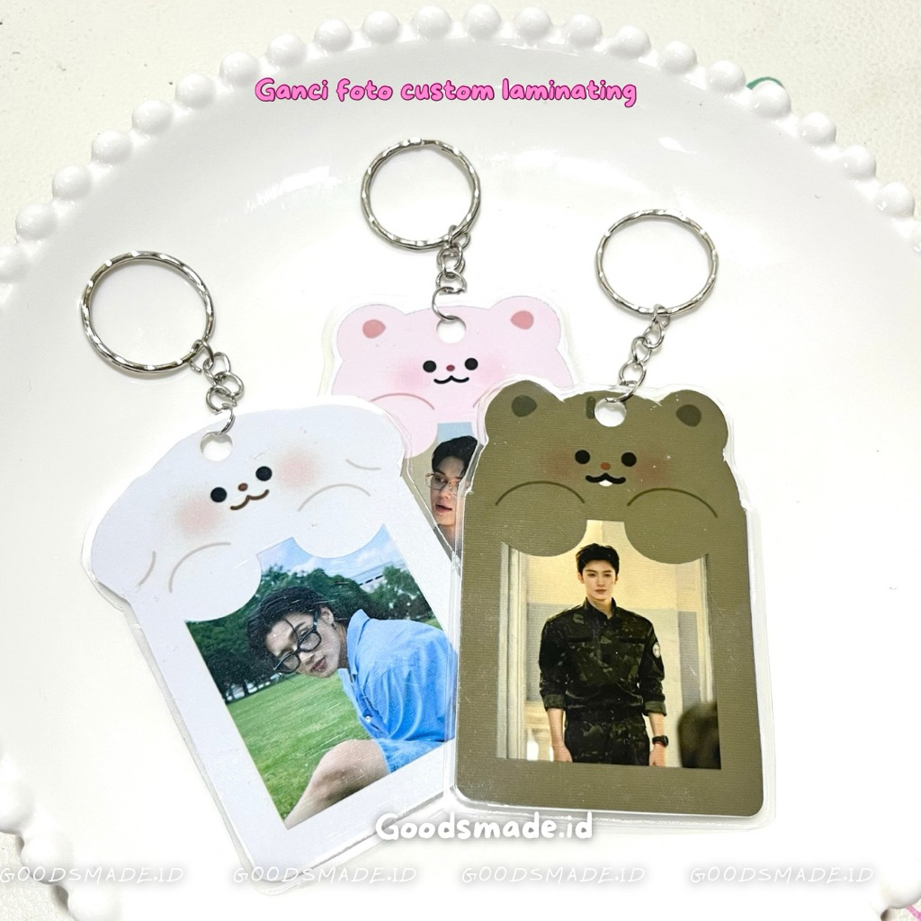 GANTUNGAN CUSTOM PHOTO LAMINATING KEYCHAIN / CUSTOM PHOTO KEYCHAIN (ตอนที่ 2)