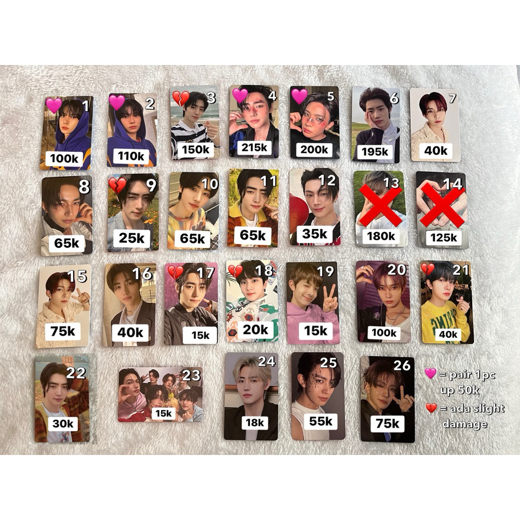 [READY] Photocard PC ENHYPEN Heeseung Sunghoon Jay [Part I] hee hoodie d:d hoon beach boxing hc yzy 