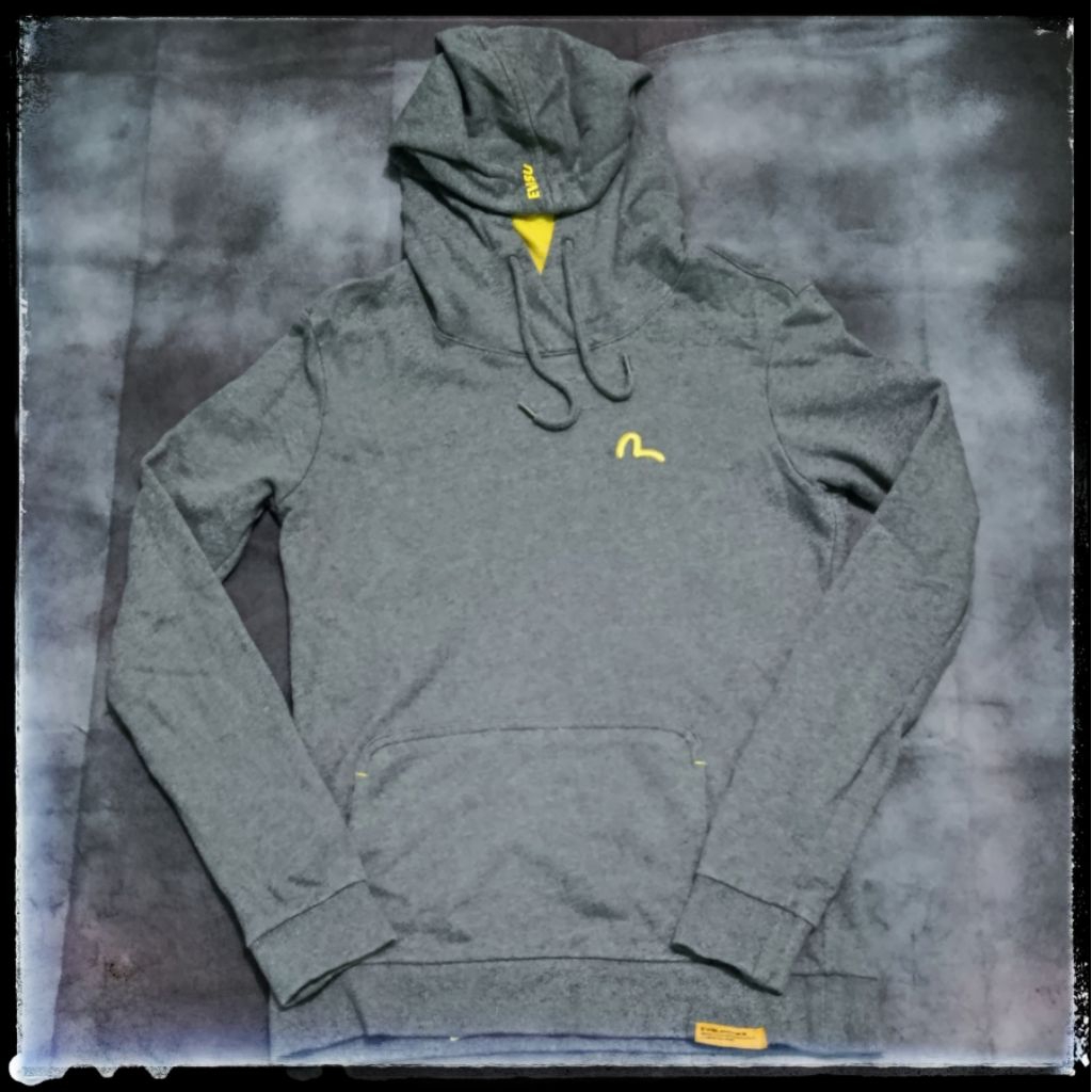 KATUN EVISU เสื้อฮู้ดผ้าฝ้ายหนา EVISU Evisu Denim Master Brand ไซส์ M