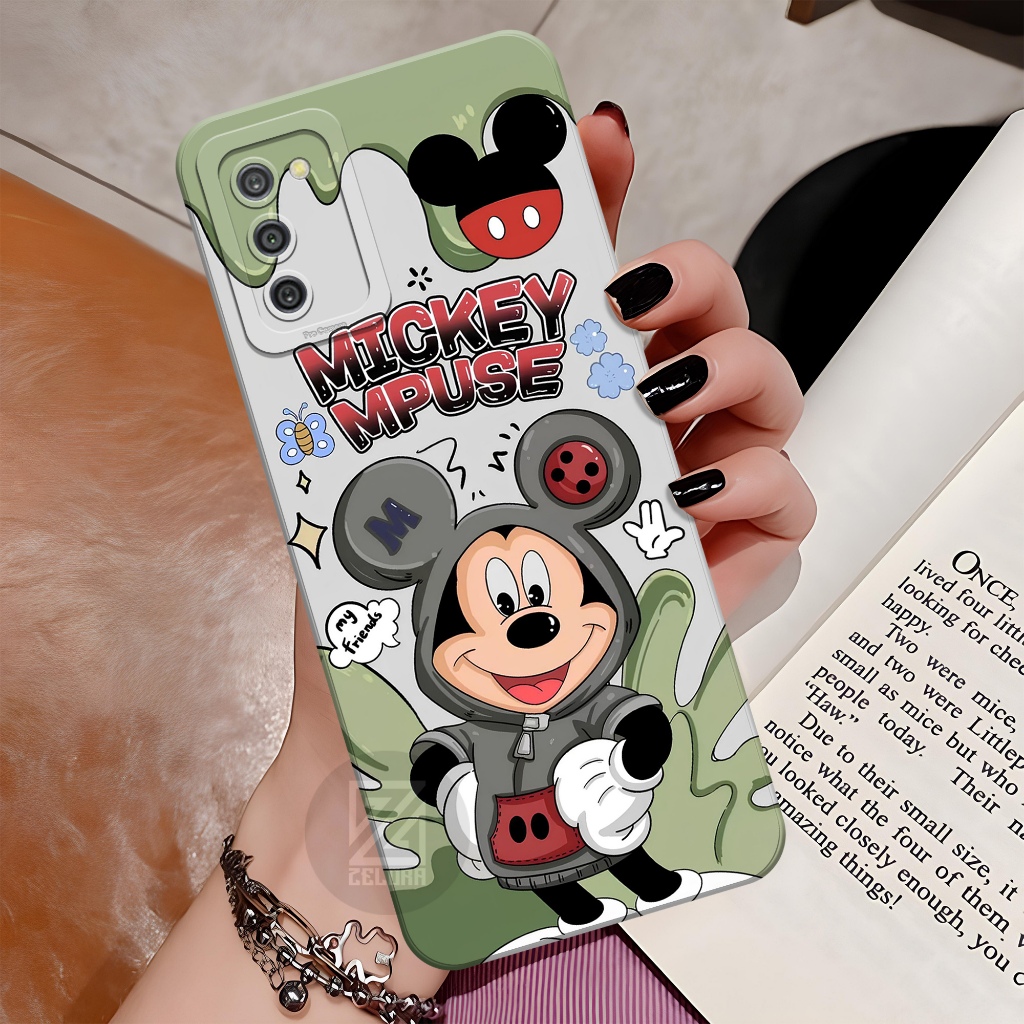 HP เคส Samsung Galaxy A03S / A02S Softcase - เคสลายการ์ตูน - กล้อง Pro - เคส Samsung Galaxy A03S / A