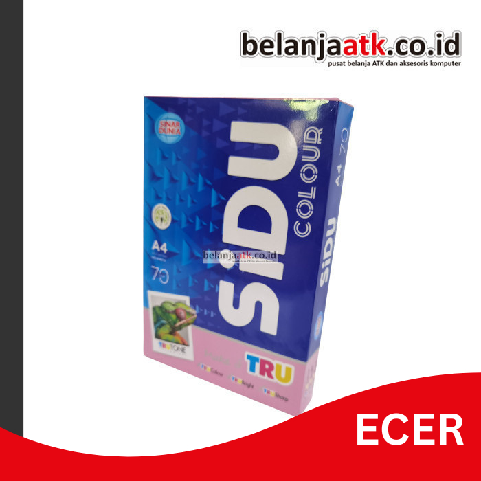 [RIM] กระดาษ HVS สี Sidu A4 70 แกรม