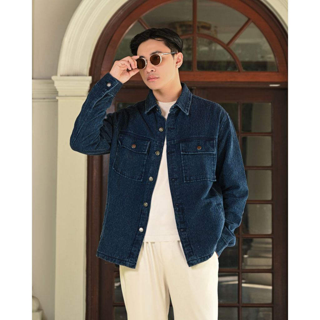 KASEP Eiji Overshirt | เสื้อแจ็คเก็ตยีนส์ผู้ชาย
