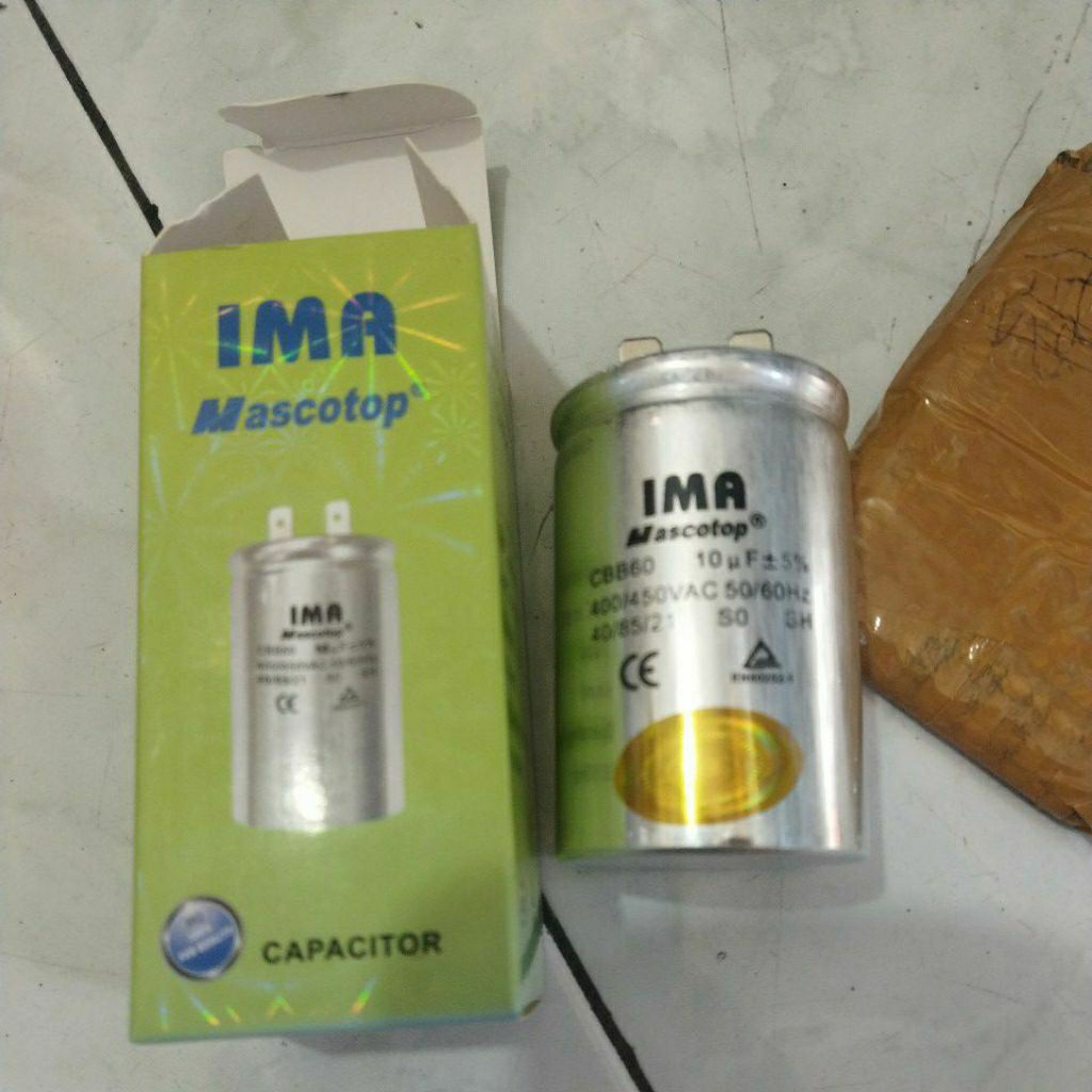 หมวก ima 10uf+/- 5c/o 400/450v