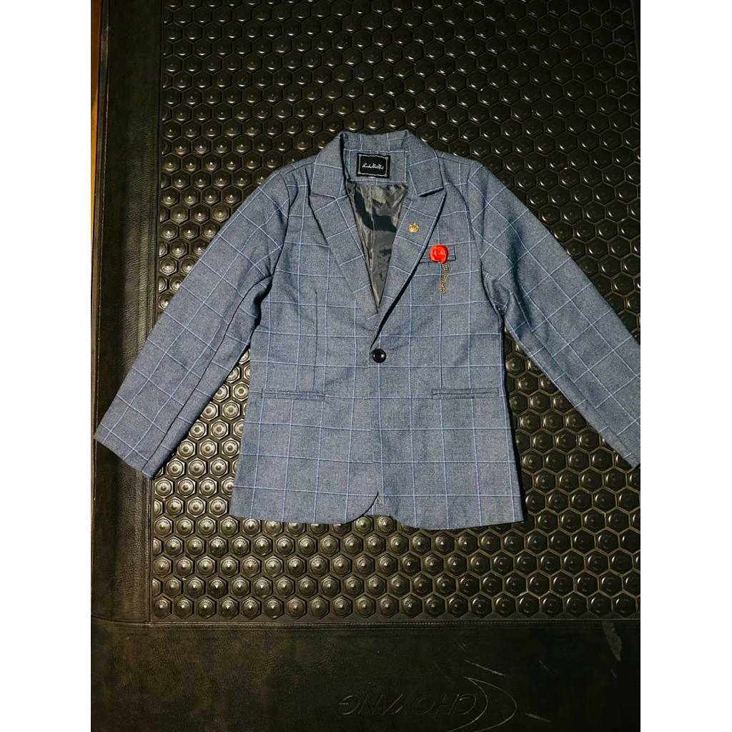 เสื้อแจ็คเก็ตเบลเซอร์แบรนด์หรูหราสําหรับ CHILDREN LUOBO BEI BEI