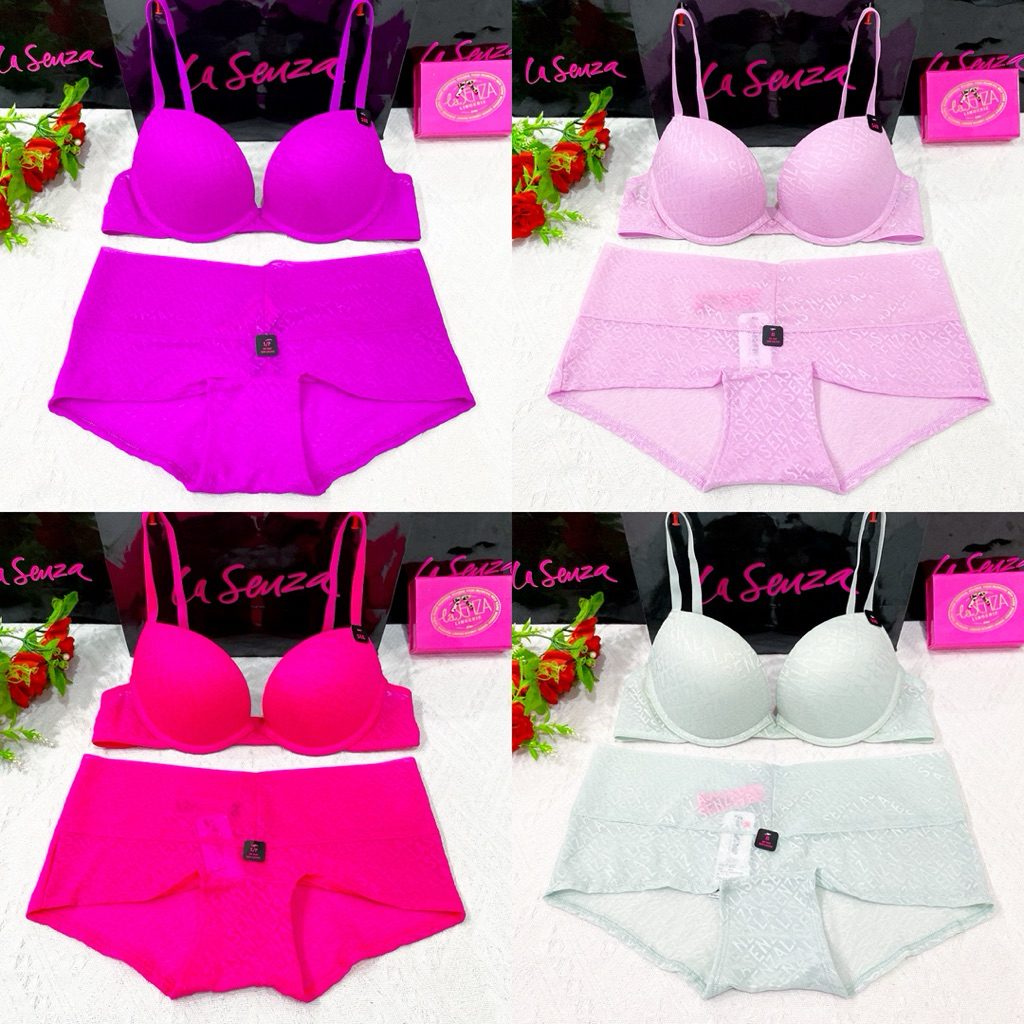 La Senza Original Bra Set Remix Cotton Push Up Level 2 & No Push up Size 32A/XS/S 32B/S 32C/S 34A/S 