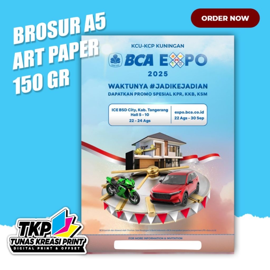 BROSUR ART กระดาษ DIGITAL A5 1 ด้านข้าง