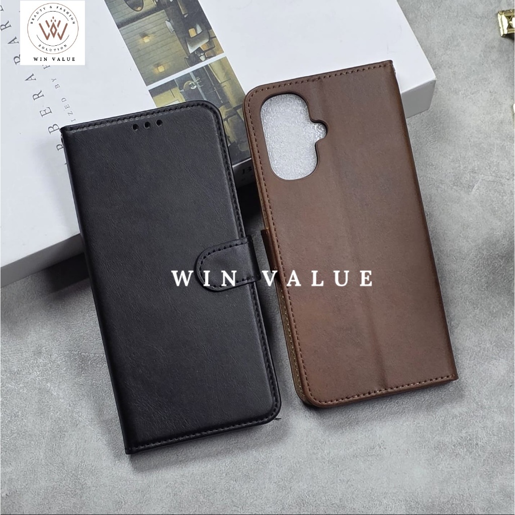 Tecno Spark GO 2 Case Leather Cover Flip Book Case Tecno Spark GO 2