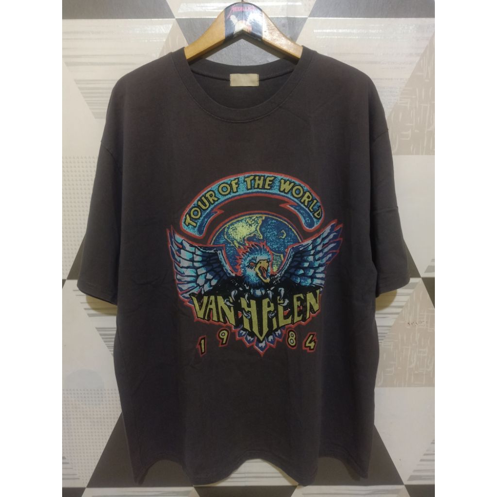 เสื้อยืด Van Halen Tour 1984