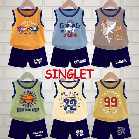 ชุด SINGLET สําหรับเด็กตั้งแต่ 1-2 ขวบ