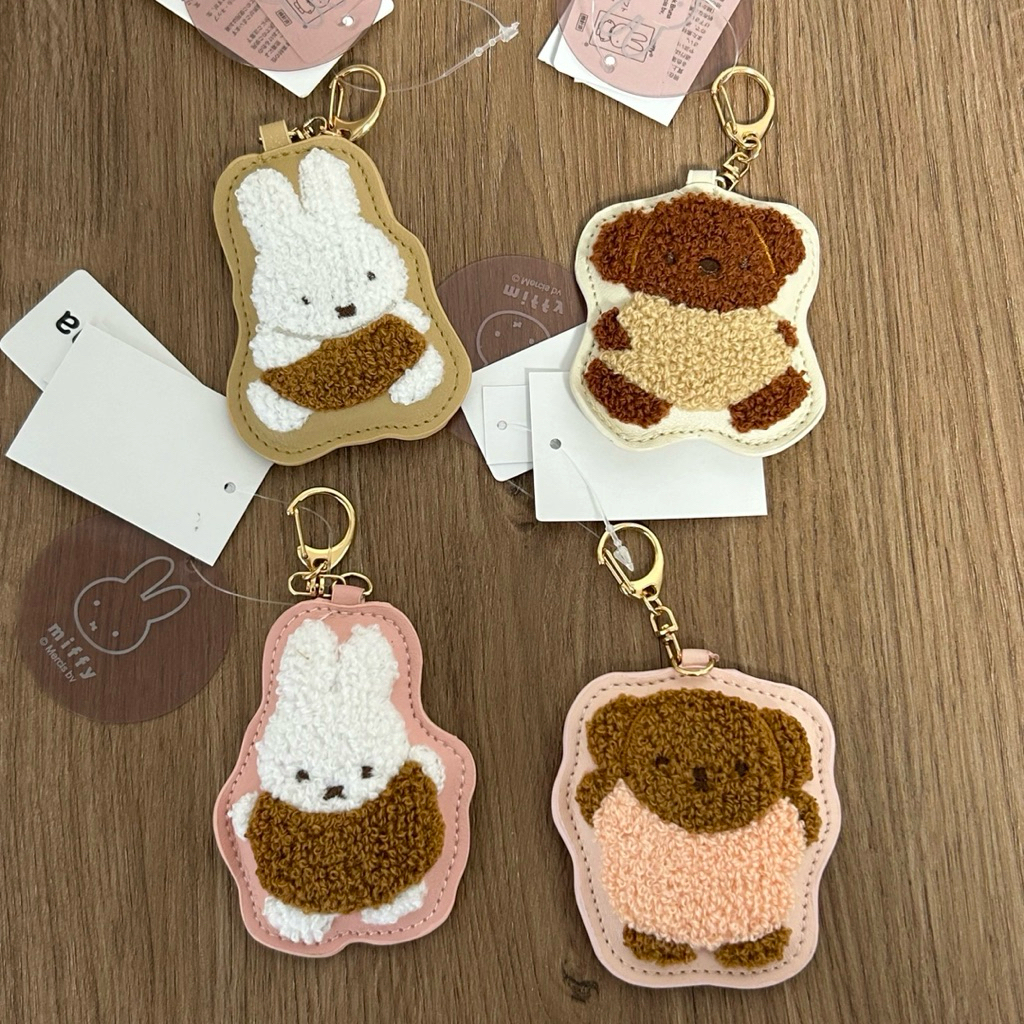 GANTUNGAN [PREORDER – Miffy] พวงกุญแจ Miffy & Boris – อุปกรณ์เสริมน่ารักสําหรับกระเป๋า/พวงกุญแจ