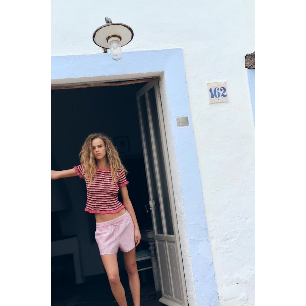 เสื้อ JAX || แถบชมพู