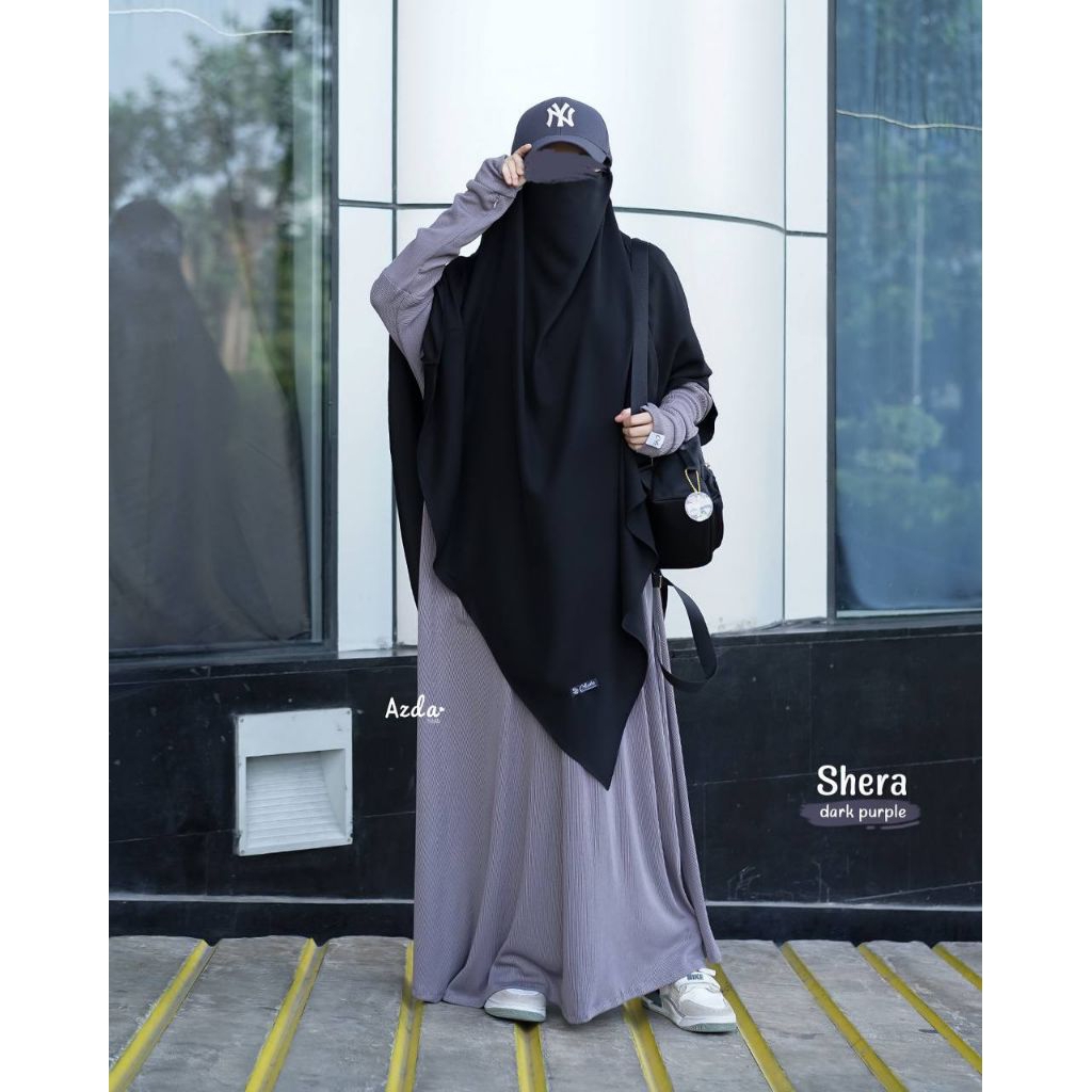 Abaya knite Shera โดย azda indonesia
