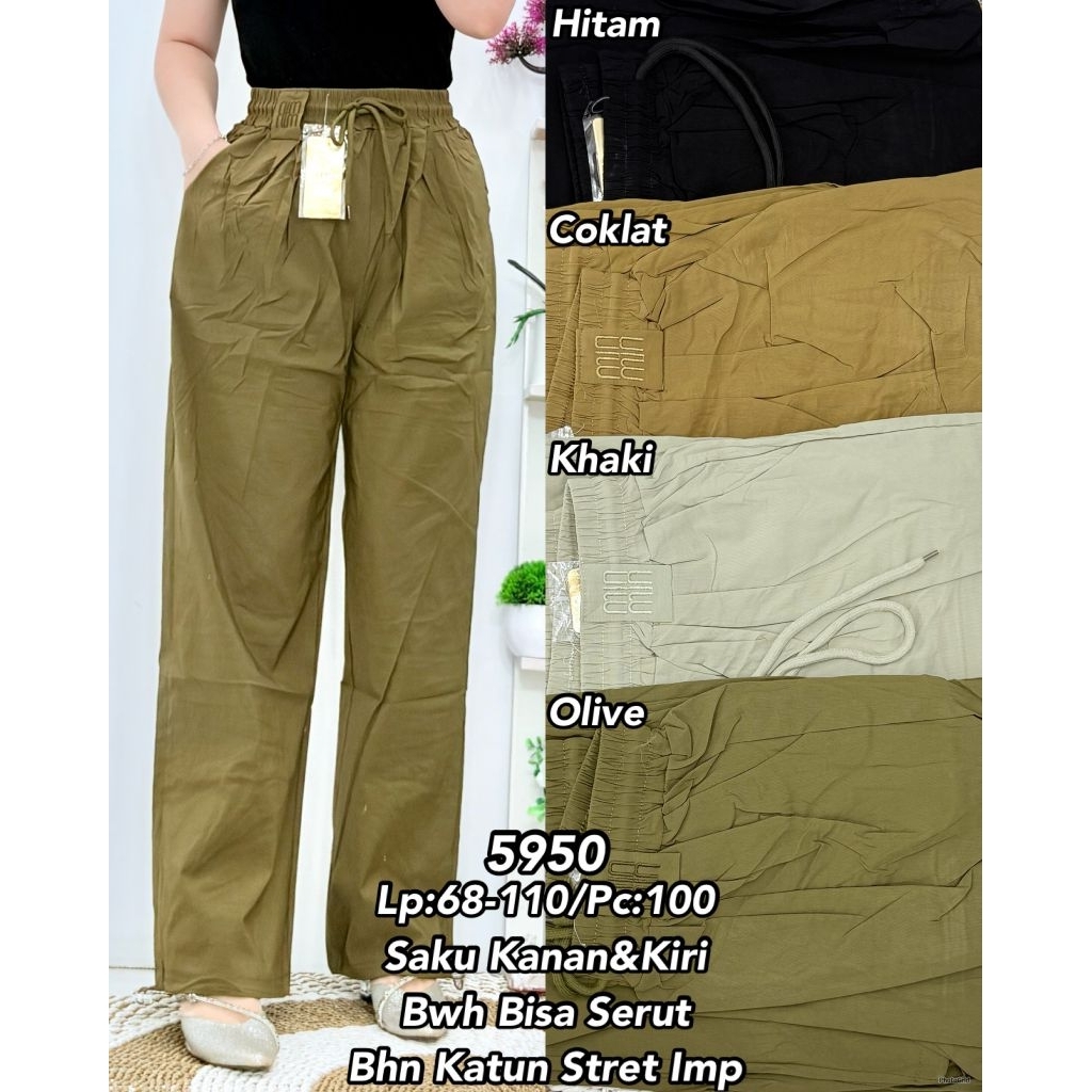 5950 MIN IMP DRAWSTRING CULOTTS