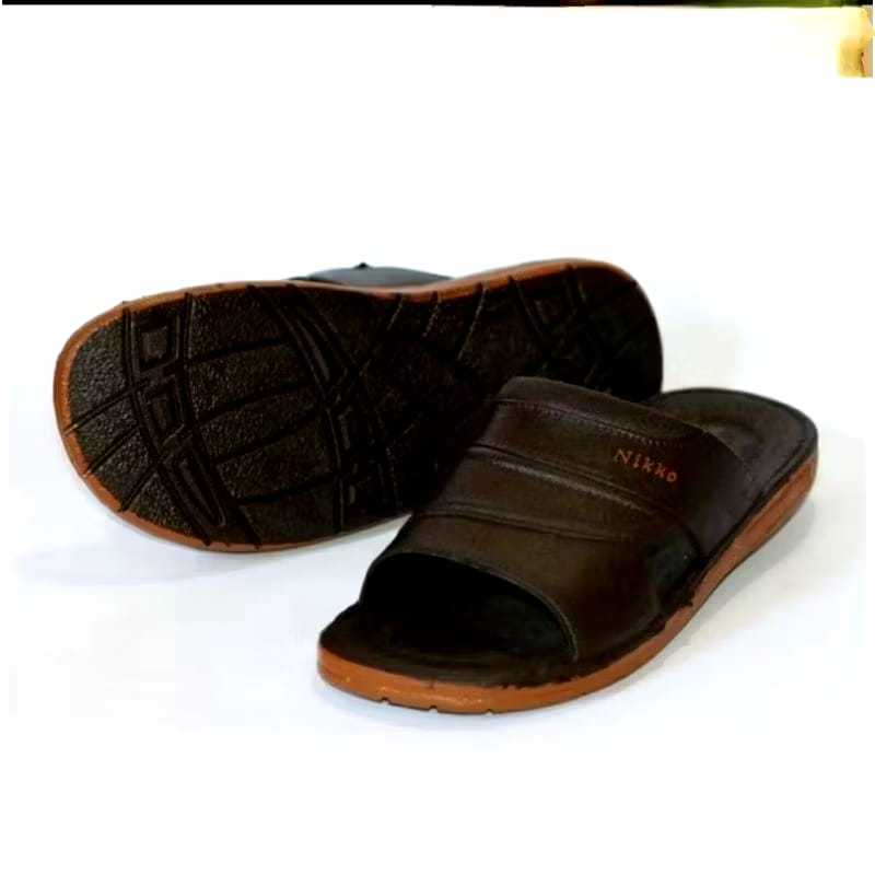 8012 NK รองเท้าแตะยางลําลองผู้ชายสวมใส่สบายทุกวัน M-XL ล่าสุด