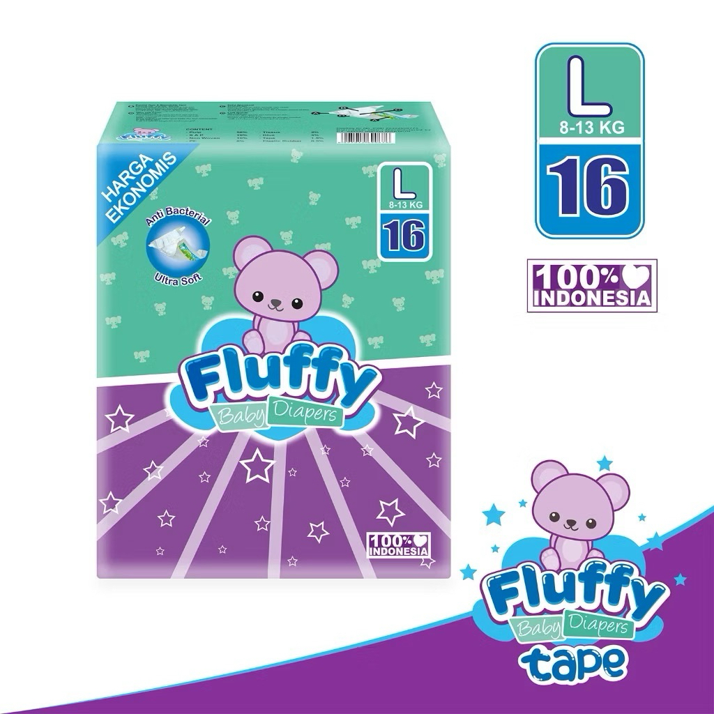 FLUFFY ADHESIVE L16*