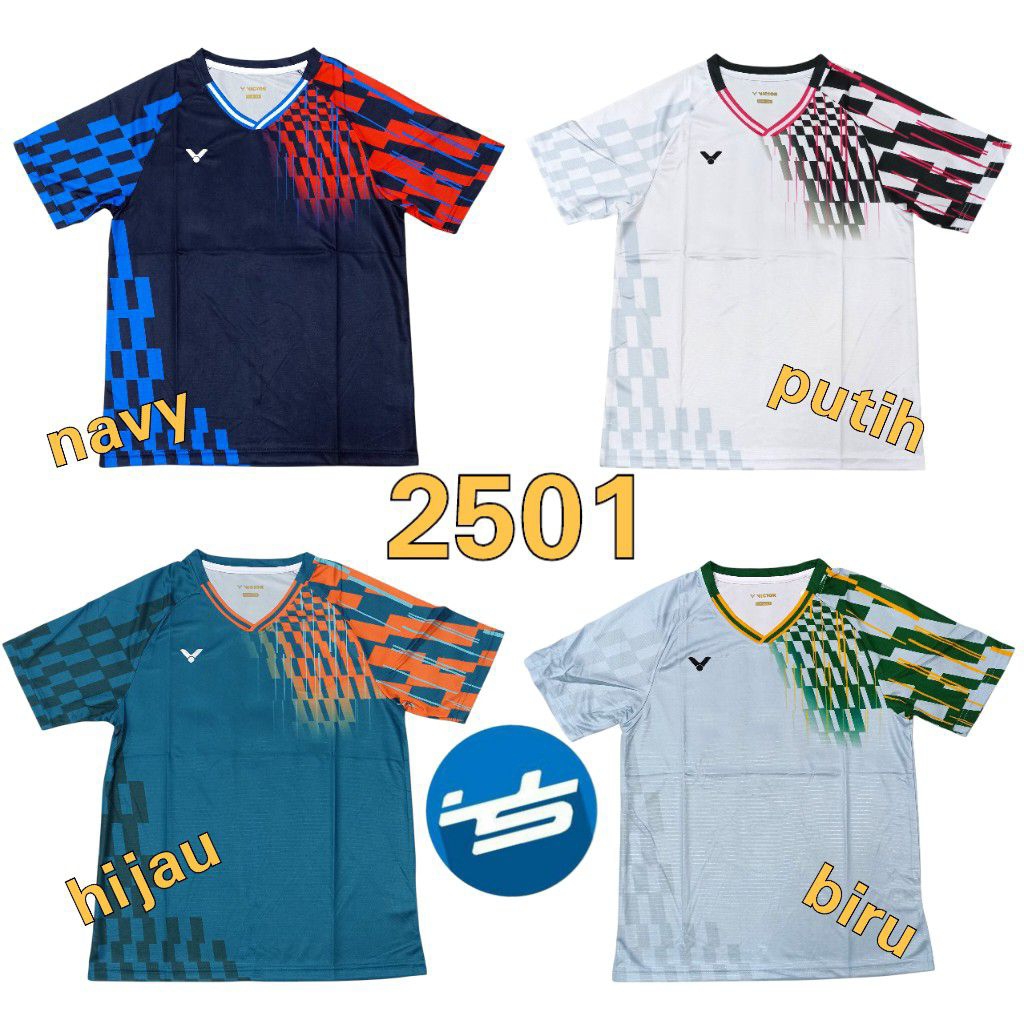 เสื้อยืด BADMINTON 2501 TEAM INDONESIA