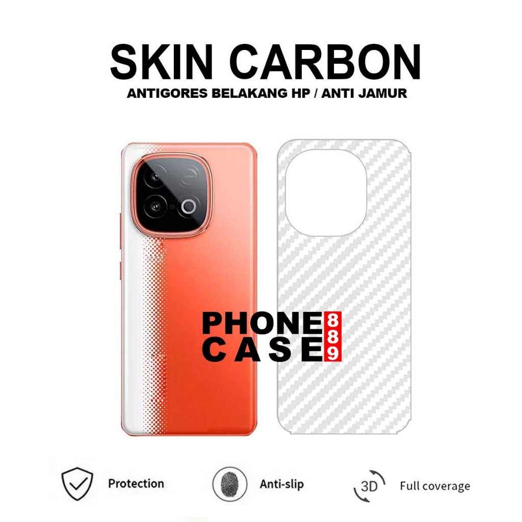 IQOO NEO 10 SKIN CARBON TRANSPARKENT ANTI-SCRATCH ANTI-FUNGUS IQOO NEO 10 SCB1