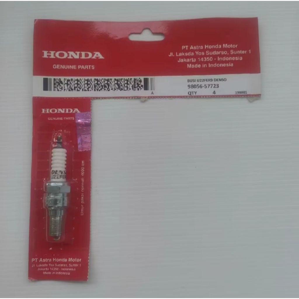 หัวเทียน Denso U22FER9 Vario 110 CW Agnes Techno Old Lama คาร์บูเรเตอร์