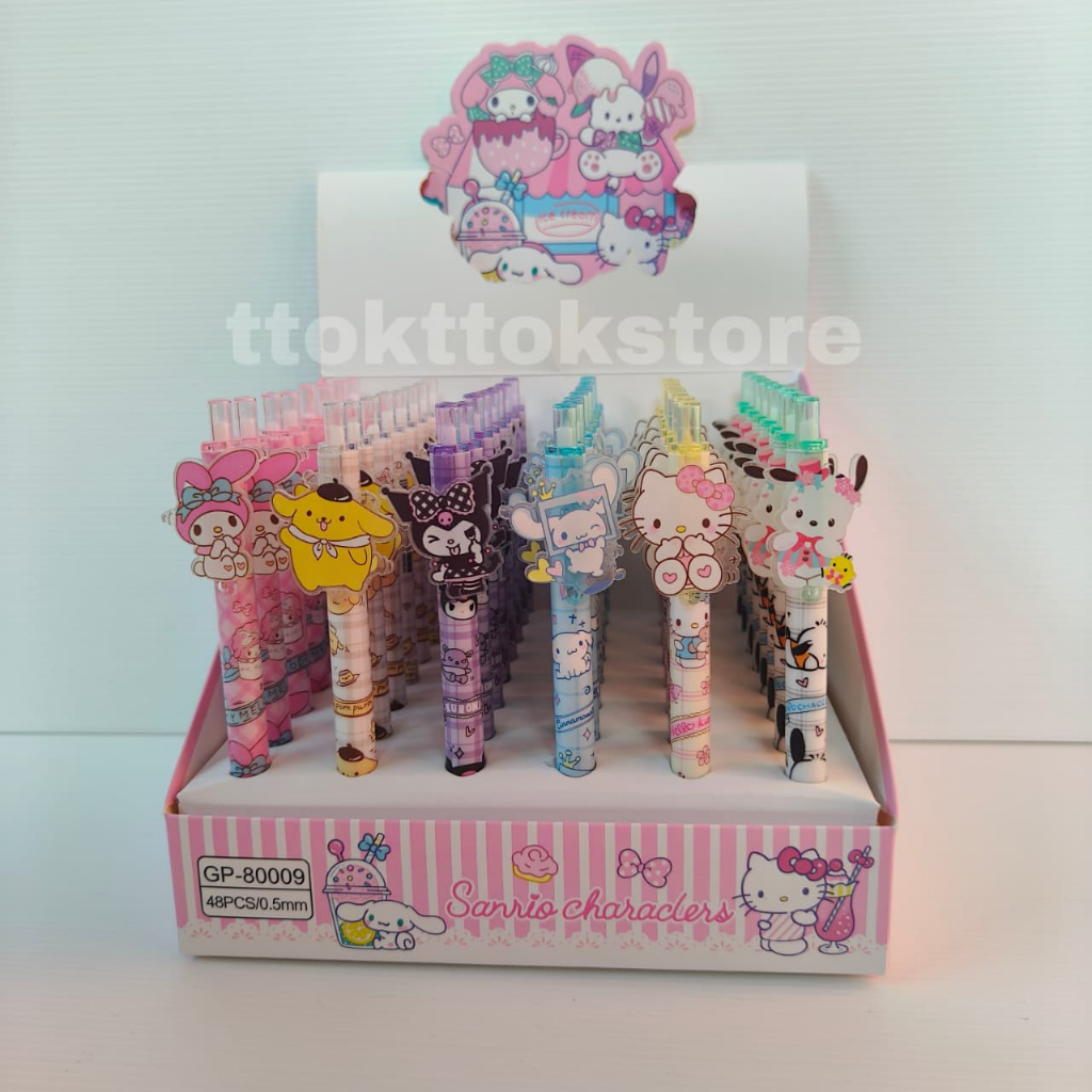 SANRIO CHARACTER พิมพ์ปากกาเจล/ตัดพิมพ์ปากกาเจล/ตัด SANRIO CHARACTER PENS