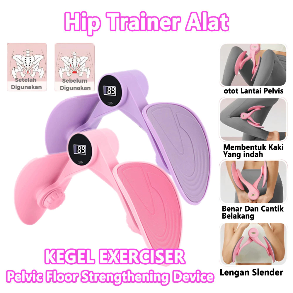 เทรนเนอร์สะโพก Kegel Trainer Kegel ออกกําลังกายอุ้งเชิงกรานกล้ามเนื้อ Strengthening อุปกรณ์ยกก้น