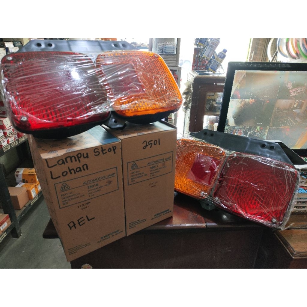 STOP LAMP/STOP LAMP HINO LOHAN, JUMBO, RANGER CPU 2501 R/L SET