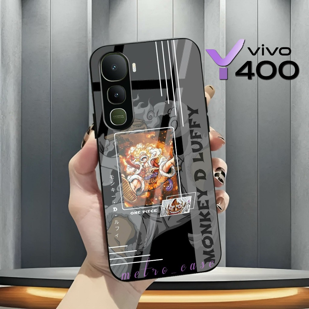 Softcase Glass Shiny Glass VIVO Y400 4G VIVO Y400 5G - Y400 2025 - VIVO Y400 4G - VIVO Y400 5G