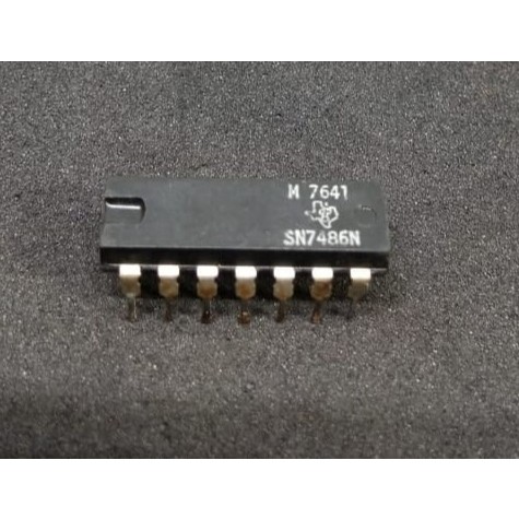 IC SN7486N SN7486 Logic Gate XOR 4 Channel 2-Plug DIP-14P