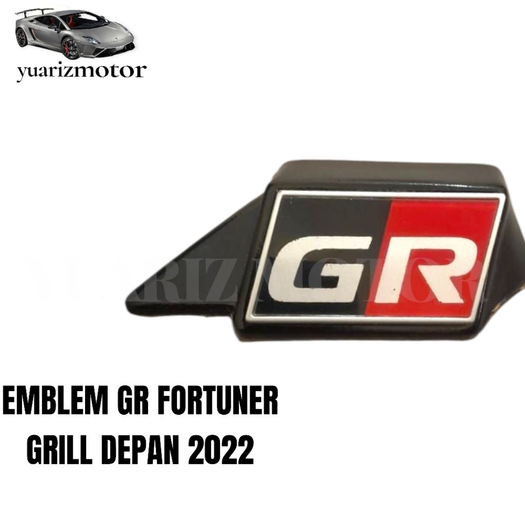 GR GRILL LOGO เดิม toyota fortuner GR ด้านหน้า Emblem