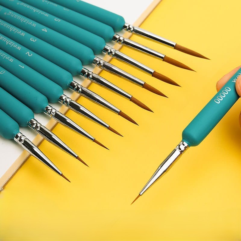 Weizhuang Detail Liner Brush - Wei Zhuang Painting Brush Detailing Brush Small Pointed Tip Nail Art