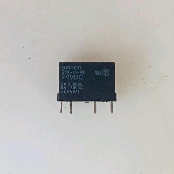 Omron G6D-1A-ASI 24VDC รีเลย์ขนาดเล็ก G6D คอยล์ 24V DC 1-Pole Contact Silver Alloy